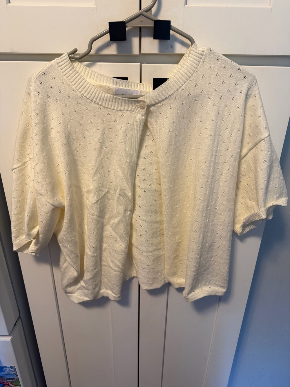 Pointelle Cardigan